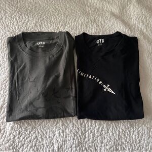 Men’s Uniqlo Anime T- Shirts (2 Pack!) size Large